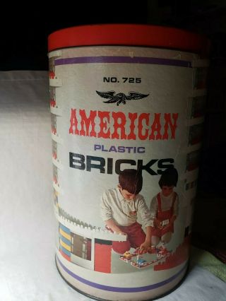 American Plastic Bricks Can 725 Elgo Halsam Product