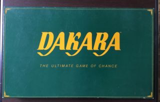 Dakara The Ultimate Game Of Chance 1987 Vintage Board Game Rare Casino