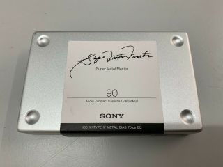 Rare Vintage Nos Sony Metal Master 90 Cassette