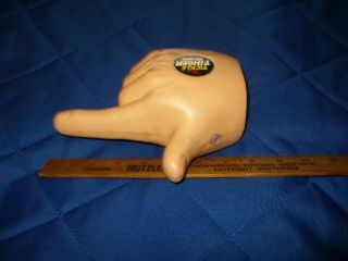 HTF The Fickle Finger Of Fate Squirt Gun Hand Shape 1994 China 3