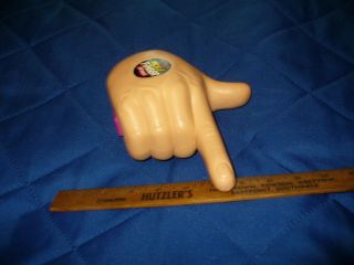 HTF The Fickle Finger Of Fate Squirt Gun Hand Shape 1994 China 4