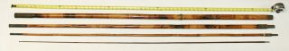 Antique A.  B.  Shipley & Son Cane Fishing Rod Stamped 1876 Nr