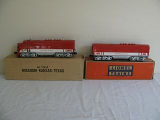 Vintage Lionel Trains Texas Special F3 Ab Unit Diesel Locomotive Set 2245 Ex