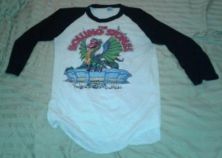 Rolling Stones Vintage 1981 Tour T - Shirt L