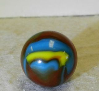 9658m Vintage Peltier NLR Superman Marble.  59 Inches 6