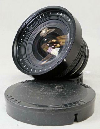 Leitz Leica Canada 19mm F/2.  8 Elmarit - R 3 - Cam Lens - Rare - Must Read (2038)