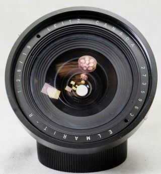 Leitz Leica Canada 19mm F/2.  8 Elmarit - R 3 - CAM Lens - RARE - MUST READ (2038) 2