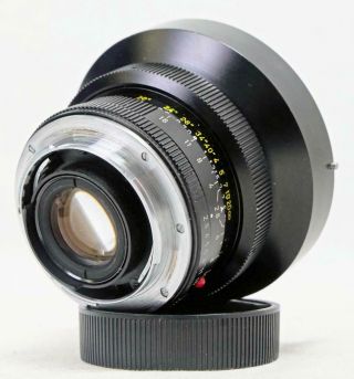 Leitz Leica Canada 19mm F/2.  8 Elmarit - R 3 - CAM Lens - RARE - MUST READ (2038) 3