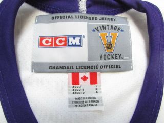 LOS ANGELES KINGS BURGER KING VINTAGE CCM HOCKEY JERSEY 3