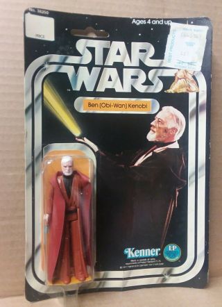 Star Wars Ben (obi - Wan) Kenobi Moc 12 Back Orginal Kenner Vintage 1977