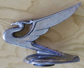 VINTAGE ALL ORIG.  1934 CHEVROLET BIRD HOOD ORNAMENT RADIATOR CAP MASCOT 34 CHEVY 2