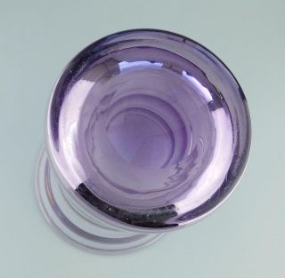 Whitefriars? Vintage Art Glass : large amethyst Vase probably C.  1957 5