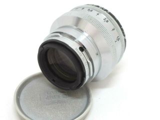 [EX,  ] Carl Zeiss Sonnar 50mm f1.  5 made in Germany VTG lens from JP 7