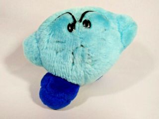 Japan Takara 1993 Kirby Freeze Version Blue Plush Doll Ufo Catcher Plush Vtg 5 "