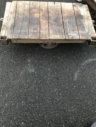 vintage Wood / Wood Carts / Furniture Carts 3