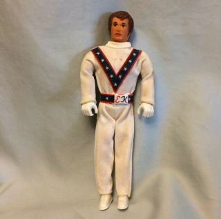 Vintage1970s Ideal Toys Evel Knievel Action Figure Bendable Stunt Man