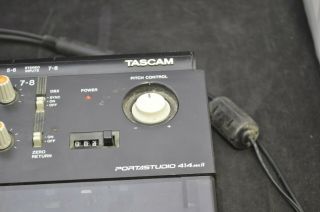 Vintage TASCAM Portastudio 414 MKII 4 - track Analog Cassette Recorder Mk2 3