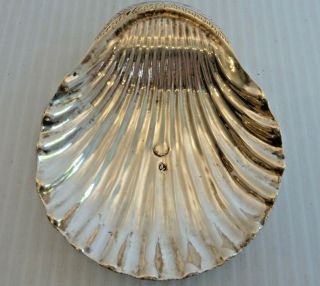 Turkish Solid Silver Small Shell Dish