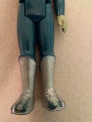 Vintage Star Wars Blue Snaggletooth Complete 1976 with Toe Dent Cantina 8