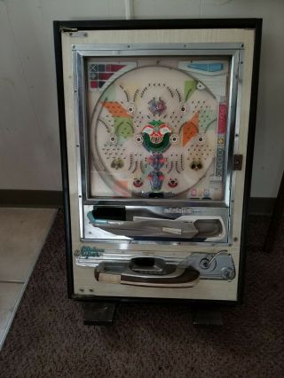 Nishijin Deluxe Vintage Pachinko Machine.  Includes All Tools And Paperwork