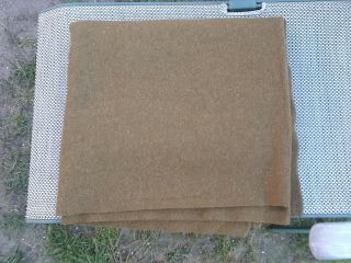 WW2 U.  S.  ARMY G.  I.  WOOL BLANKET 4