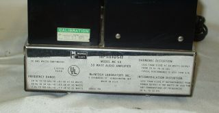 Vintage McIntosh MC50 Mono 50Watt Amplifiers 3