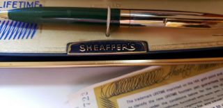 Vintage Sheaffer Snorkel 14K Nib Rare and Complete Pen & Pencil Set 3