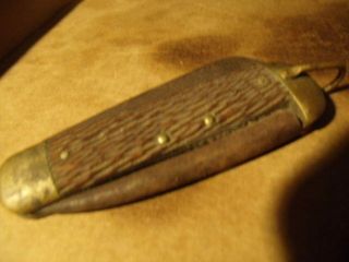 Vintage Schrade,  Cut Co,  Walden Knife With Marlin Spike