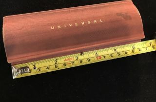 Universal Geneve Tri - Compax Vintage Watch Box - Rare Shape and Size 8