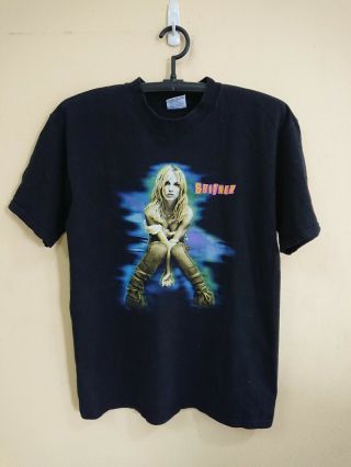 Vintage 2001 Britney Spears The Britney Tour 2001 T - Shirt