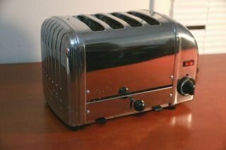 Dualit Classic 4 Slice Toaster,  Made In England,  Vintage Retro Design 40415/84