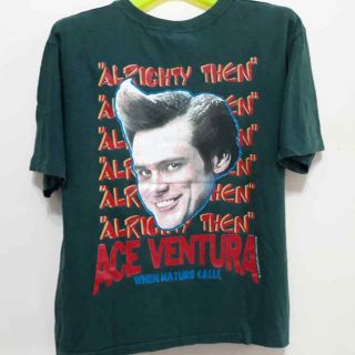 Vtg 1995 Ace Ventura T Shirt Jim Carrey Comedy Film Movie Usa Tee Sz S The Mask