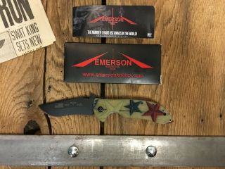 RARE Emerson ' We The People ' Patriotic Commander Folding Knife 3 of just 12 3