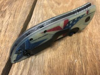 RARE Emerson ' We The People ' Patriotic Commander Folding Knife 3 of just 12 5