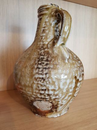 Rare Bellarmine jug Bartmannskrug 17th century saltglazed stoneware Bartmann 4