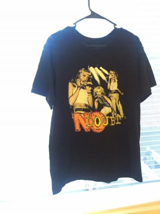 Vintage No Doubt Gwen Stefani Bootleg Rap Hip Hop T - Shirt Size Large Vtg 80s 90s