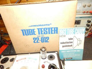 Vintage Micronta - Radio Shack 22 - 012 Tube Tester 3