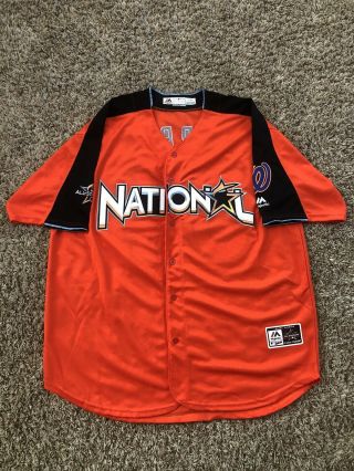 Bryce Harper Signed 2017 MLB All Star Game Jersey PSA/DNA 34 Phillies RARE 5