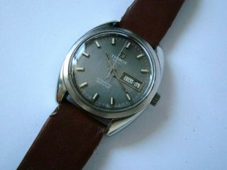 SWISS Vintage TISSOT Seastar men ' s watch,  AUTOMATIC Cal 794 All SS 60s. 5