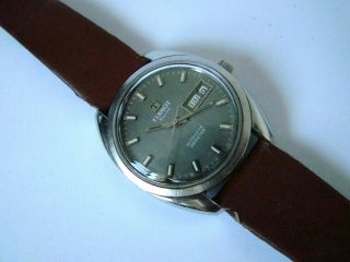 SWISS Vintage TISSOT Seastar men ' s watch,  AUTOMATIC Cal 794 All SS 60s. 6