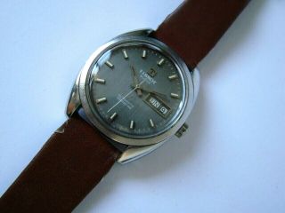 SWISS Vintage TISSOT Seastar men ' s watch,  AUTOMATIC Cal 794 All SS 60s. 8