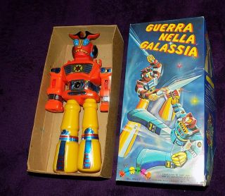 Vintage Robot Mini Jumbo Machinder Toy Sentai Boxed Shogun Warrior