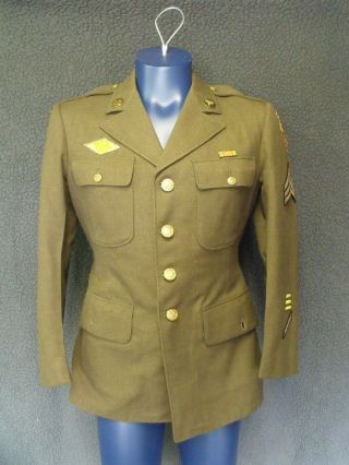 Vintage Ww2 American Service Jacket