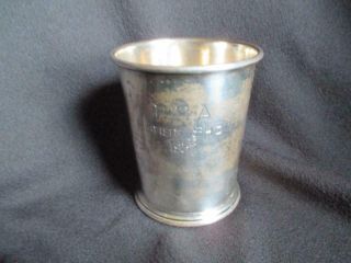 1952 P.  H.  A Horse Show Trophy Julep Cup Schofield Sterling Silver 112grams