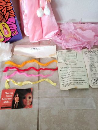 Vintage Ideal Talky Crissy Doll & Accessories 4