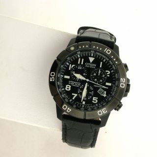 Citizen Eco Drive Perpetual Calendar Bl5259 - 08e Titanium With Leather Watch