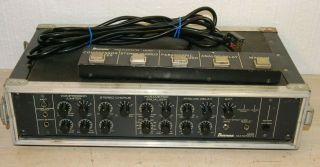 Vintage Ibanez Ue 405 Multi Effects Unit With Foot Switch & Rack Case