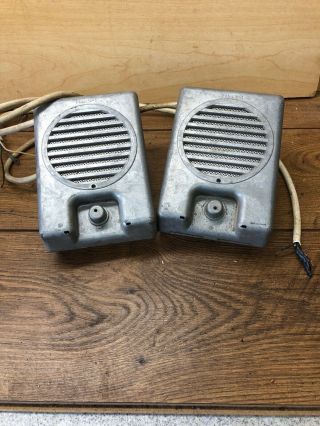 Vintage Drive - In Movie Speakers