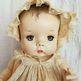 Rare 13 " Vintage Madame Alexander Hp " Precious " Doll 1950 