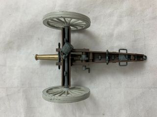 Vintage Britains Swopett American Civil War Confederate Gun Team Limber Cannon 8